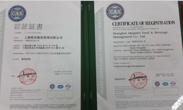 ISO9001质量管理体系认证